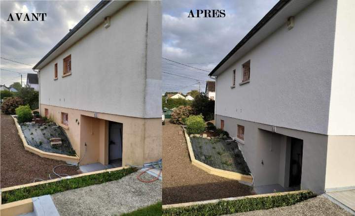 Ravalement de façade à Deauville