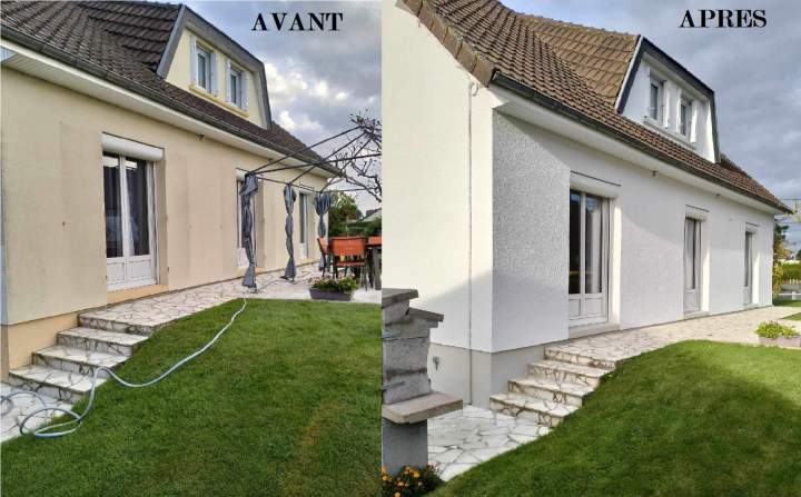 Travaux de peinture extérieure Deauville