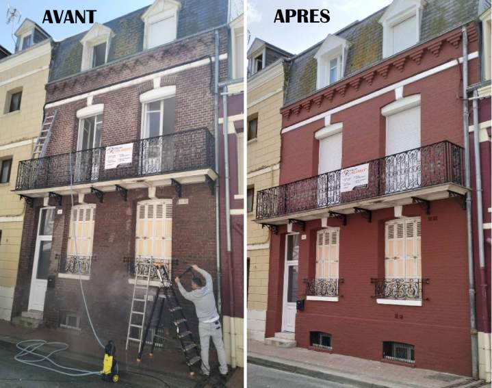 Travaux de ravalement de façade Deauville